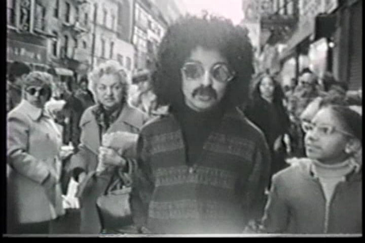 Adrian Piper, Mythic Being Still 10 (1973)